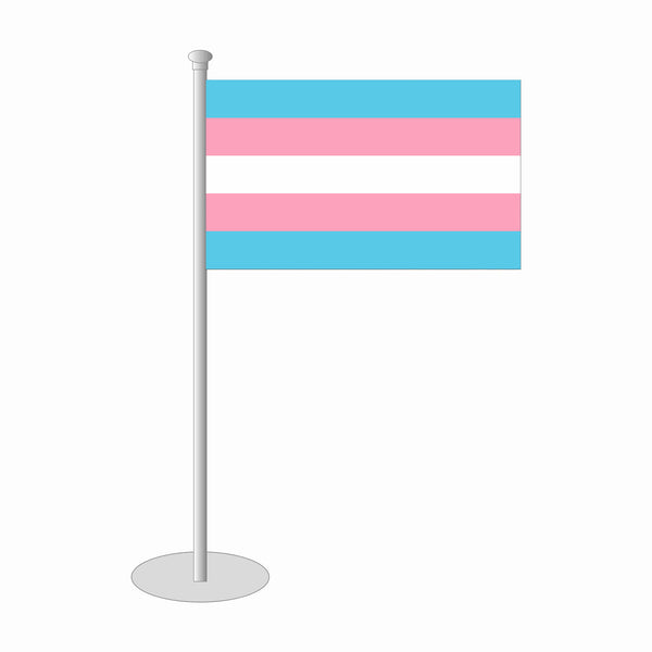 Transgender Tischfähnchen