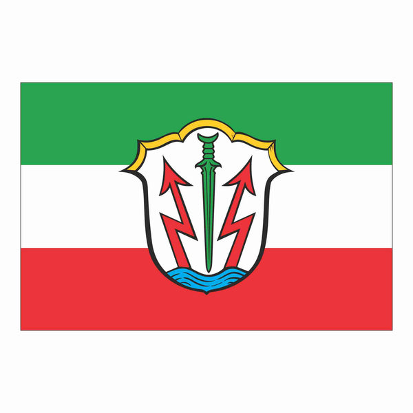 Die Fahne von Töging am Inn.