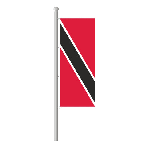 Trinidad & Tobago Hissfahne im Hochformat