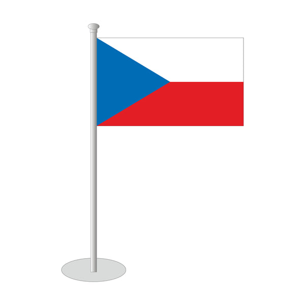 Tschechische Republik Tischfähnchen