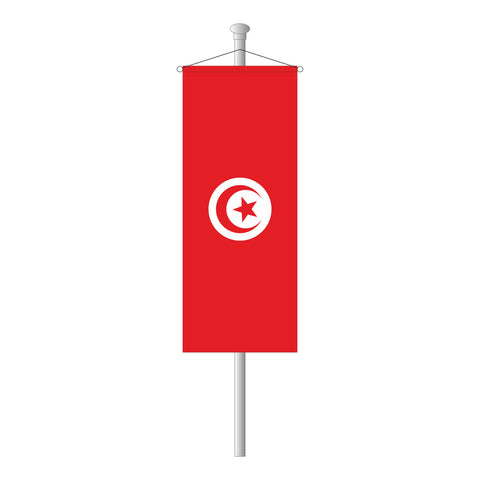 Tunesien Bannerfahne
