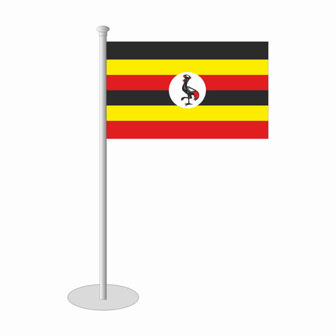 Uganda Tischfähnchen