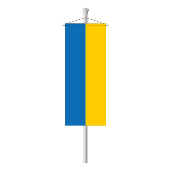 Ukraine Bannerfahne