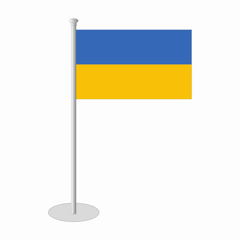 Ukraine Tischfähnchen