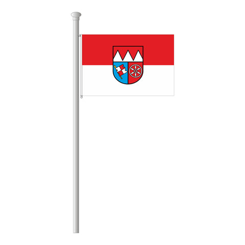 Unterfranken Flagge Querformat