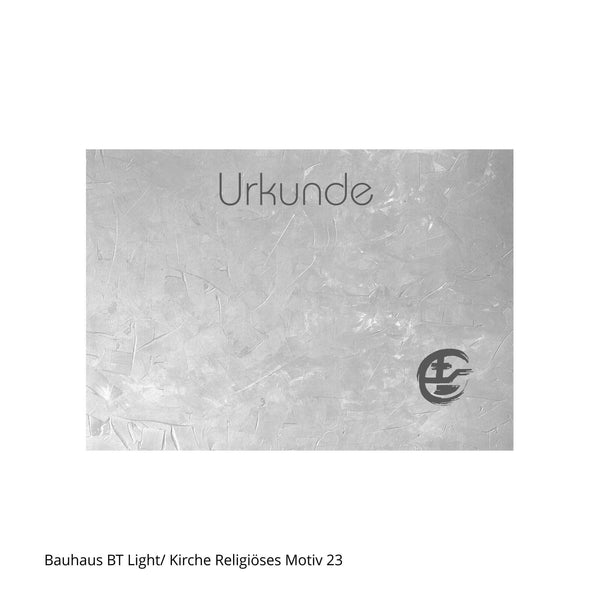 KLJB-Motiv auf Urkunde im Querformat