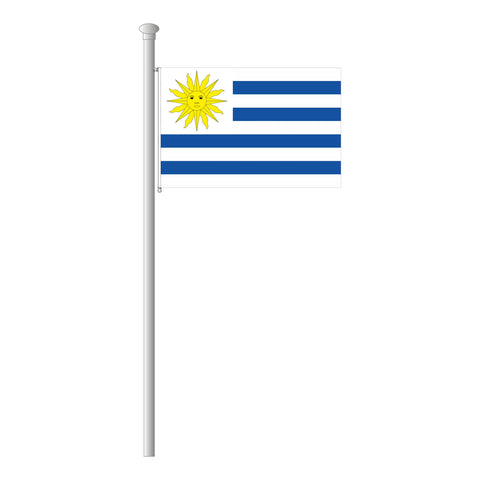 Uruguay Flagge Querformat
