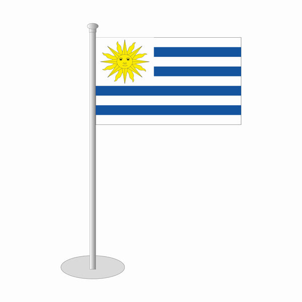 Uruguay Tischfähnchen