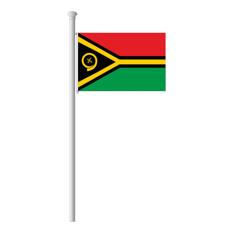 Vanuatu Flagge Querformat