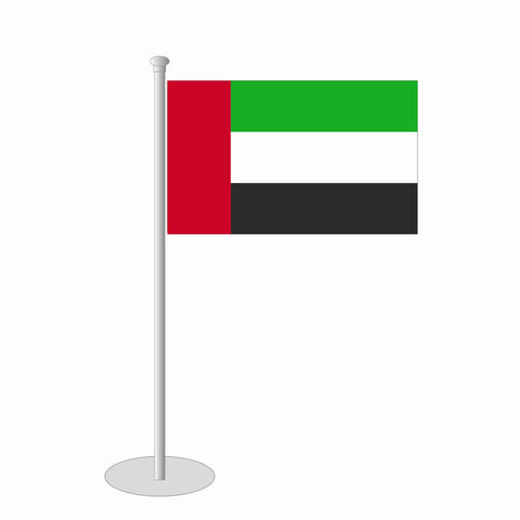 Vereinigte Arabische Emirate Tischfähnchen
