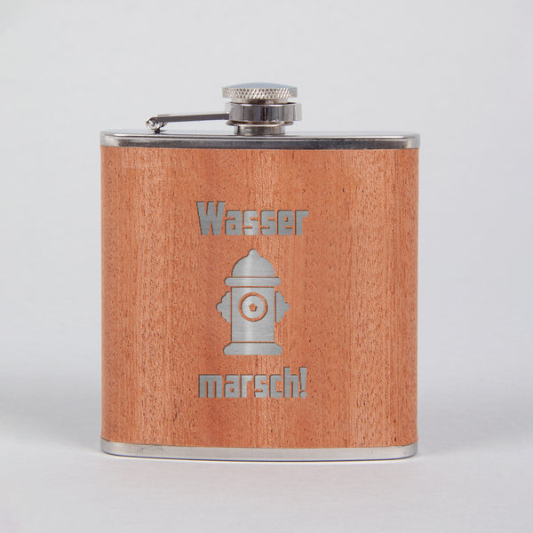 Flachmann Wasser marsch