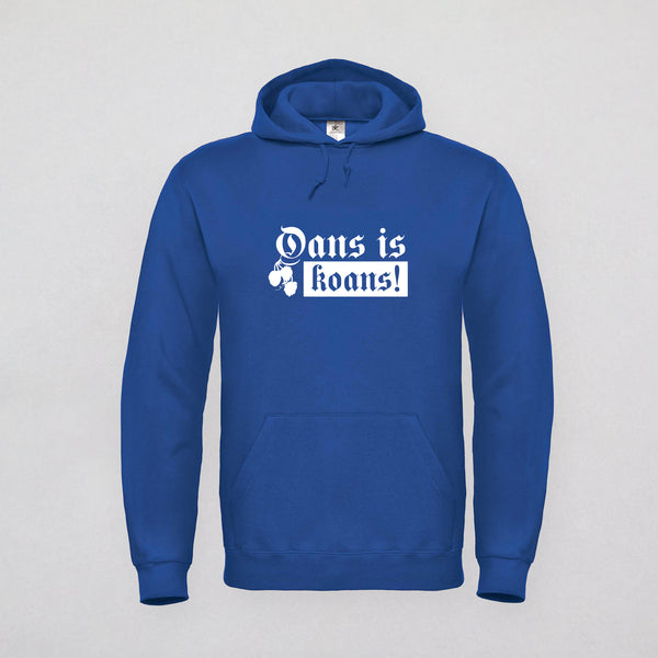 Hoodie - Oans is koans