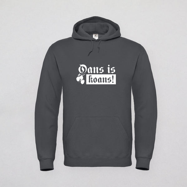 Hoodie - Oans is koans