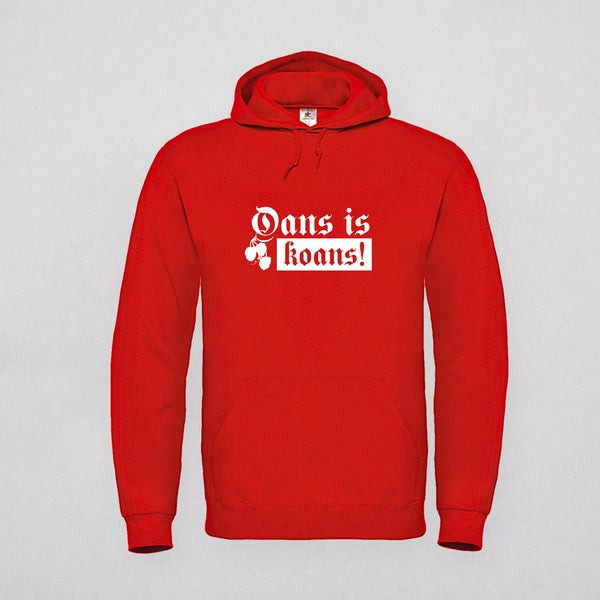 Hoodie - Oans is koans