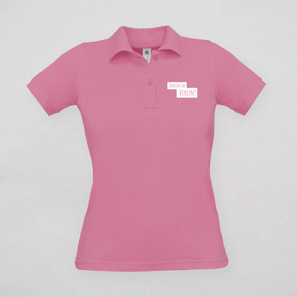 Poloshirt Damen - Im Verein Daheim
