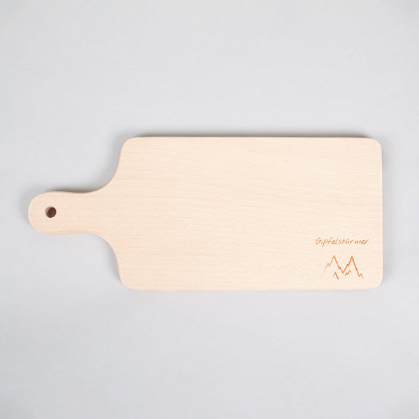 Schneidebrett Buche Gipfelstürmer
