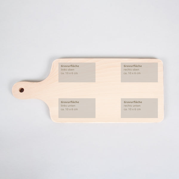 Schneidebrett Buche individualisiert