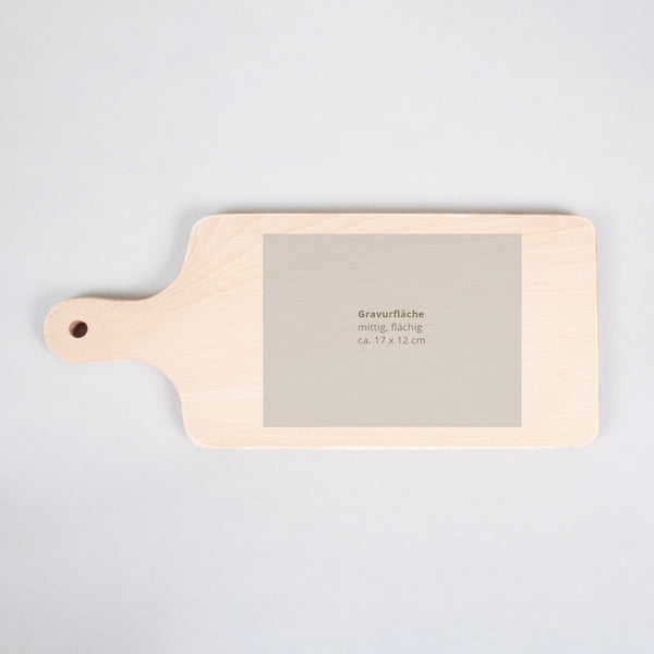 Schneidebrett Buche individualisiert