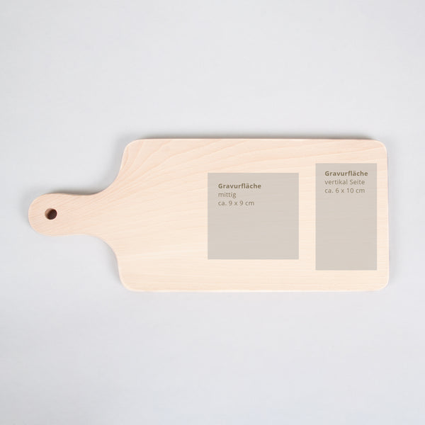 Schneidebrett Buche individualisiert