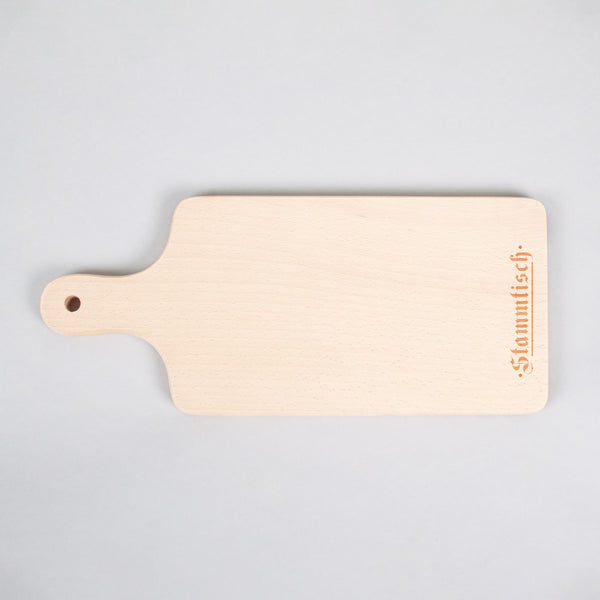 Schneidebrett Buche Stammtisch