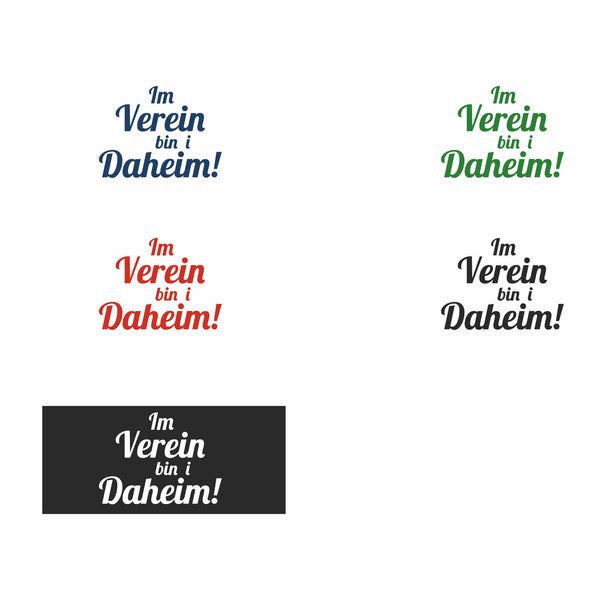 Beanie - Im Verein bin i Daheim