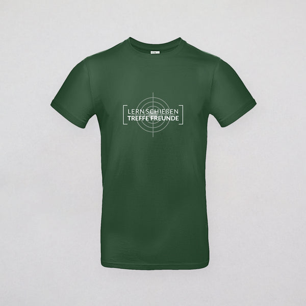 T-Shirt Herren - LERN SCHIEßEN TREFFE FREUNDE
