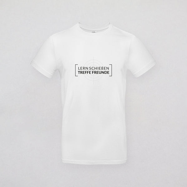 T-Shirt Herren - LERN SCHIEßEN TREFFE FREUNDE