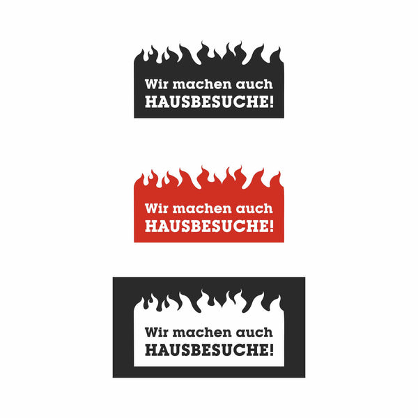 Hoodie - Wir machen auch Hausbesuche