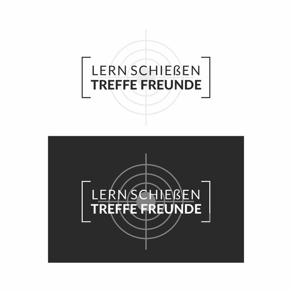 T-Shirt Damen - LERN SCHIEßEN TREFFE FREUNDE