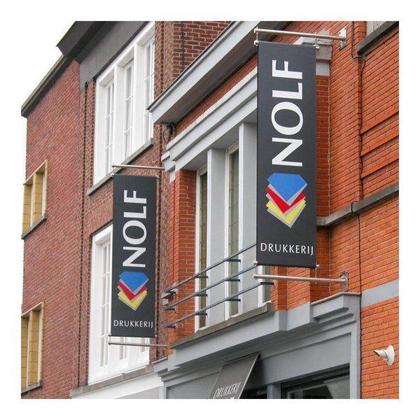 Wandausleger doppelt Edelstahl