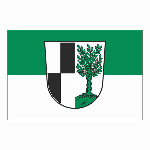 Die Flagge von Weidenberg.