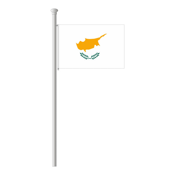 Zypern Flagge Querformat