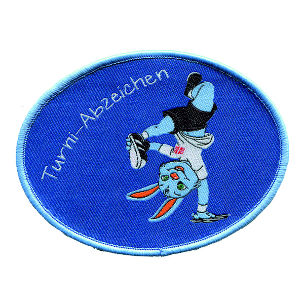 Aufnäher gewebt Turnabzeichen