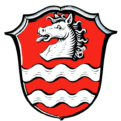 Roßhaupten Fahne / Flagge