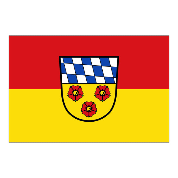 Flaggge des Marktes Bad Abbach
