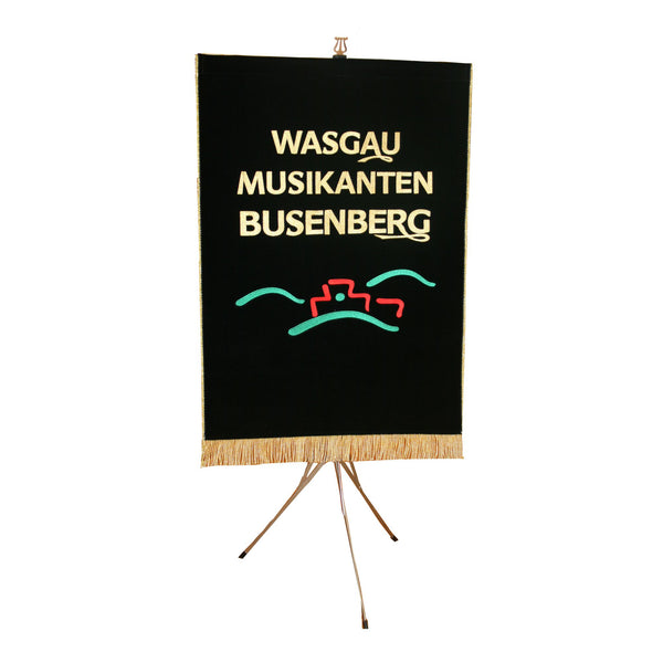 Notenpultbanner bestickt einfach