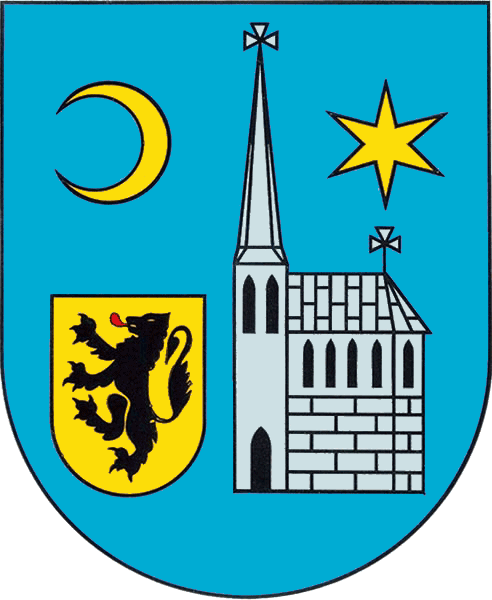 Das Wappen der Gemeinde Jüchen