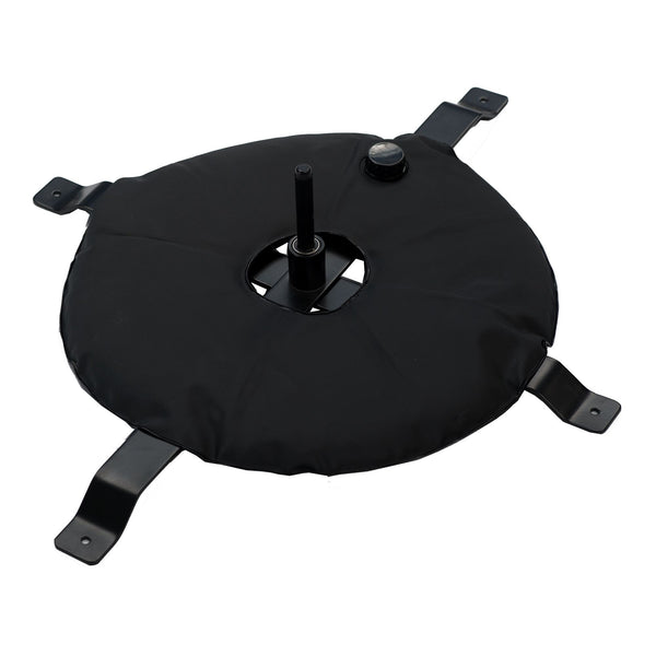 Bodenkreuz schwarz mit Wassertasche