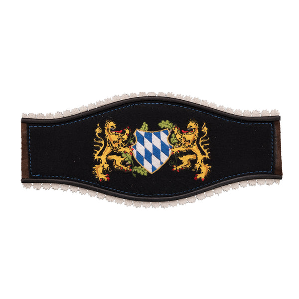 Brustschild mit 2 Löwen und Rautenwappen