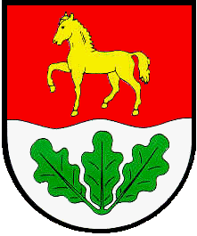 Möllenbeck Wappen in Hissfahne Hissflagge Bannerfahne – Fahnen Koessinger  GmbH
