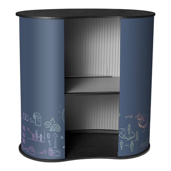 Messetheke Professional gebogen