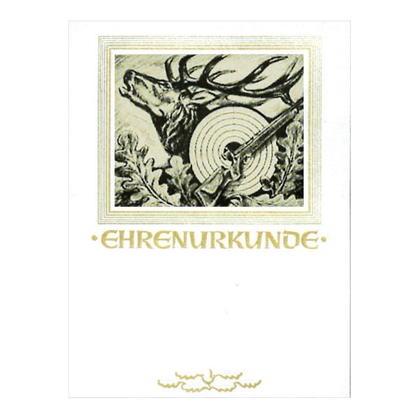 Ehrenurkunde Bild Schützen