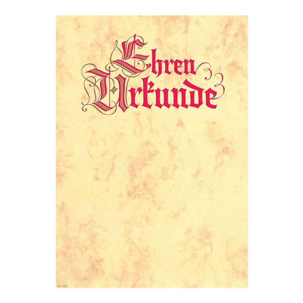 Ehrenurkunde