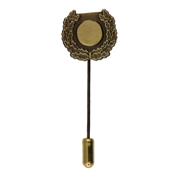 Eichenlaubkranz bronze lange Nadel