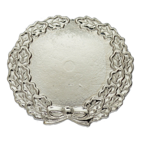 Eichenlaubkranz silber Sicherheitsnadel