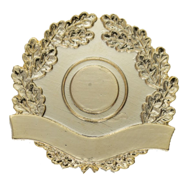 Eichenlaubkranz gold Sicherheitsnadel