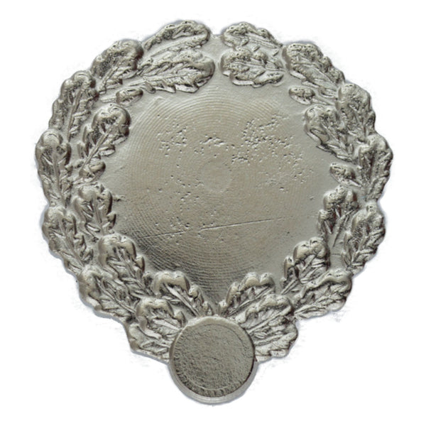 Eichenlaubkranz silber Sicherheitsnadel