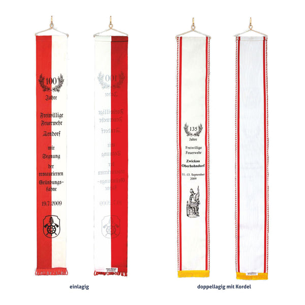 Erinnerungsbänder im Siebdruck