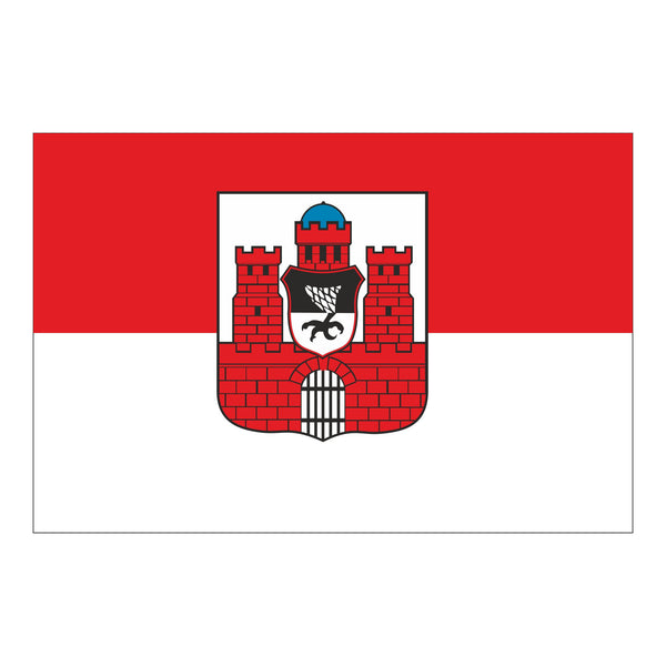 Bad Kissingen, GKSt Wappen in Hissfahne Hissflagge Bannerfahne – Fahnen  Koessinger