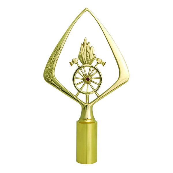 Fahnenspitze Feuerwehrmotiv